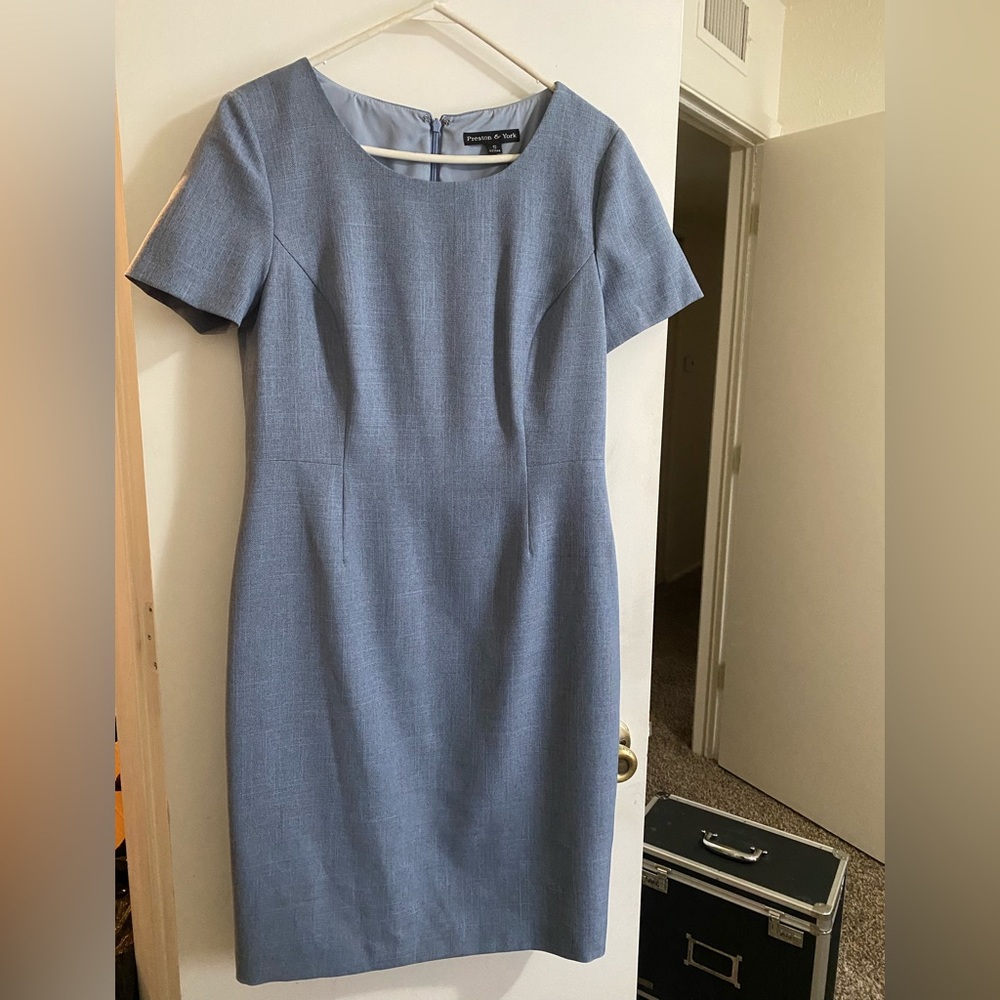 Preston & York Slate Blue Dress